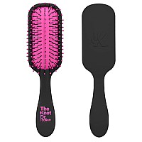 The Knot Dr Hair Brush By Conair Detangling Hair Brush Travel Brush Wet Brush Removes Knots And Tangles In Wet Or Dry H