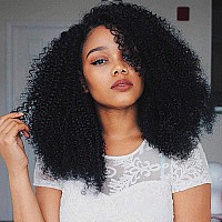 Nadula Hair 10A Kinky Curly U Part Wig Human Hair Glueless For Black Women Brazilian Remy Hair Full Head Half Kinky Wig U Shape