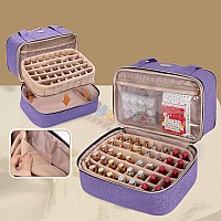 Bafaso Nail Polish Storage Holds 40 Bottles 15Ml 05 Floz And A Nail Lamp Nail Polish Carrying Case With Manicure Tools Se