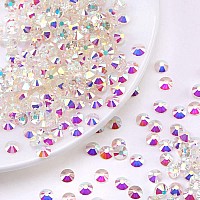 Novani Crystal Rhinestones Flatback Loose Gemstones 288Pcs Glass Rhinestones For Clothes Shoes Crafts Makeup Nail Art And Diy D