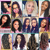 Xtrend 12 Inch 5 Packs Spring Twist Hair For Butterfly Faux Locks Mini Twist Crochet Braiding Hair Synthetic Fluffy Hair Extension For Women (27/613#)