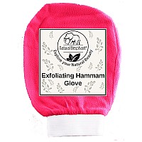 Natural Elephant Exfoliating Hammam Glove Pink Tulip Pack Of 5