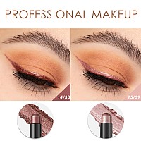 Focallure 2 Pcs Cream Eyeshadow Stickbrightener Eyeshadow Pencil Crayonhighlighter Eye Shadow Stick Sets With Creaseproof For