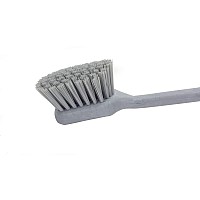 Sparta 40501Ec23 Plastic Large Scrub Brush Kitchen Brush Utility Brush With Long Handle For Cleaning 20 Inches Gray Pack O