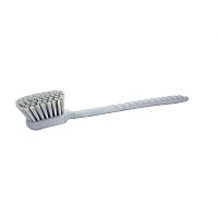 Sparta 40501Ec23 Plastic Large Scrub Brush Kitchen Brush Utility Brush With Long Handle For Cleaning 20 Inches Gray Pack O