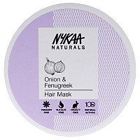 Nykaa Naturals Onion Fenugreek Hair Mask 6.76 oz - Deep