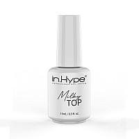 Inhype Gel Top Coat Uvled Cured Milky Top