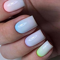 Inhype Gel Top Coat Uvled Cured Milky Top