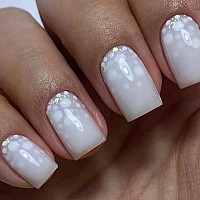 Inhype Gel Top Coat Uvled Cured Milky Top