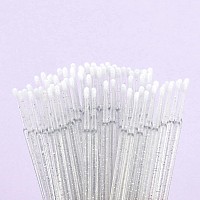 Gcqq 200Pcs Micro Applicator Brushes 2Mm Microswabs Applicators Crystal Micro Swabs For Eyelash Extensions Disposable Micro C