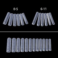 NMKL38 120Pcs Dual Forms Full Cover Nail Tips Upper Arched Extension Mold (Fantastic C-curve)