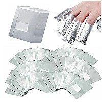 400Pcs Nail Polish Remover Gel Nail Foil Wraps Aluminium Soak Off Foils Cotton Pads Gel Nail Polish Wraps Removal Tool Finger Na