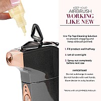 Luminess Breeze Duo Airbrush Makeup System Fair Coverage 9Piece Kit Includes 2X Silk Airbrush Foundation Soft Rose Blush G