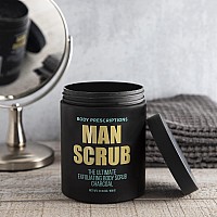 Body Prescriptions Body Scrub For Men Ultimate Exfoliating Scrub Infused With Charcoal Mens Body Wash In Jar With Twist Top 2