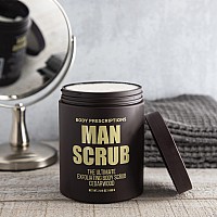 Body Prescriptions Body Scrub For Men Ultimate Exfoliating Scrub Infused With Cedarwood Mens Body Wash In Jar With Twist Top