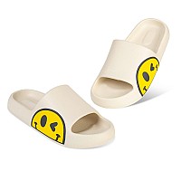 Uonesone Womens Slides Pillow Slippers Sandals For Men Unisex Non Slip Quick Dry Shower Shoes Indoor Outdoor Open Toe Spa Bath P