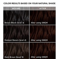 Madison Reed Radiant Hair Color Kit Dark Cinnamon Brown For 100 Gray Coverage Ammoniafree 5Ngm Catania Brown Permanent Hai