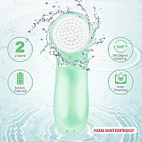 Facial Cleansing Brush 7 In 1 Face Wash Brush Fabuday Face Spin Scrub Brushes For Skin Cleansing Gentle Exfoliator Blackhead