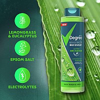 Degree Men Body Wash And Soak For Postworkout Recovery Skincare Routine Lemongrass And Eucalyptus Epsom Salt Electrolytes B