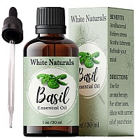 Basil Essential Oil100 Pure Natura Therapeutic Grade Basil Oil For Aromatherapy Great For Skin Massage Diffuser Candle