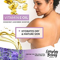 Organic Vitamin E Oil Heavenly Lavender Scented Usda Certified 100 All Natural Plant Based 2Oz Lightweight And Great For Sc