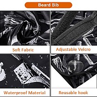 Beard Bib Beard Apron Beard Trimming Catcher Bib For Men Shaving And Hair Clippings Waterproof Nonstick Hair Catcher Grooming