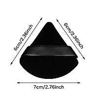 Pimoys 12 Pieces Powder Puff Face Triangle Powder Puffs For Loose Powder Setting Powder Cosmetic Foundation Makeup Blender Spong