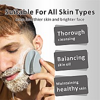 Hieerbus Silicone Face Scrubbermanual Exfoliating Brushhandheld Facial Cleansing Brush For Women Menblackhead Removing Pore C