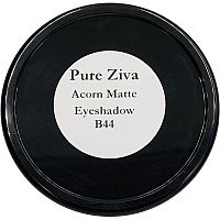 Pure Ziva Blueberry Shimmering Violet Purple Blue Pressed Powder Single Eyeshadow Talc Paraben Cruelty Free