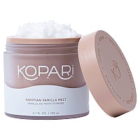 Kopari Tahitian Vanilla Coconut Melt Multi Purpose Skin Moisturizer 100 Unrefined Coconut Oil Skin Care For Body Hair Face