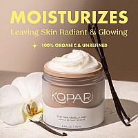 Kopari Tahitian Vanilla Coconut Melt Multi Purpose Skin Moisturizer 100 Unrefined Coconut Oil Skin Care For Body Hair Face