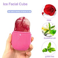 Aethland Ice Roller For Face And Eye Silicone Mold Facefacial Skin Care Tool Eye Puffiness Relief Remove Fine Lines Reduce A