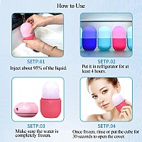 Aethland Ice Roller For Face And Eye Silicone Mold Facefacial Skin Care Tool Eye Puffiness Relief Remove Fine Lines Reduce A