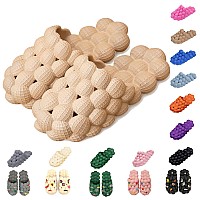 Aiminuo Bubble Slides Slippers For Women Men Funny Massage Slippers Golf Ball Slides Cloud Cushion Thick Sole Spa Slides Nonsli