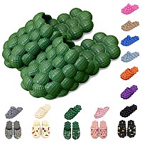 Aiminuo Bubble Slides Slippers For Women Men Funny Massage Slippers Golf Ball Slides Cloud Cushion Thick Sole Spa Slides Nonsli