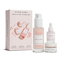 Herbivore Skin In The Clouds 3Step Plumping Hydration Set Pink Cloud Creamy Jelly Cleanse 50Ml 17 Oz Cloud Jelly Serum