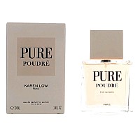 Pure Poudre by Karen Low, 3.4 oz Eau De Parfum Spray for Women