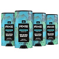 Axe Deodorant Stick For Men Mediterranean Cool Aluminum Free Deodorant With 100 Natural Origin Scent And Infused With Essentia