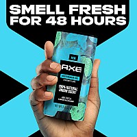 Axe Deodorant Stick For Men Mediterranean Cool Aluminum Free Deodorant With 100 Natural Origin Scent And Infused With Essentia