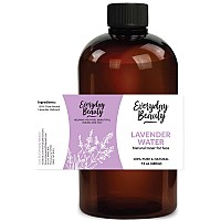 Lavender Hydrosol Facial Toner - 16 oz All Natural Hydrating Spray Mist for Face and Hair - 100% All Natural Lavender Water Hydrosol with Fine Mist Cap