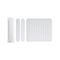 Forpro Professional Collection Mini Foam Board Zebra 100180 Grit Doublesided Manicure Nail File Individuallywrapped 35