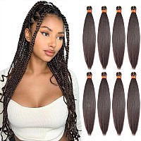 Prestretched Braiding Hair Silky Braid Hair Extensions Crochet Twist Hair Braids Yaki Texture Original Braiding Hair Pre Str