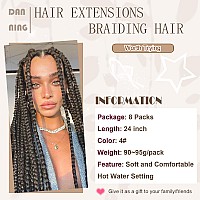 Prestretched Braiding Hair Silky Braid Hair Extensions Crochet Twist Hair Braids Yaki Texture Original Braiding Hair Pre Str