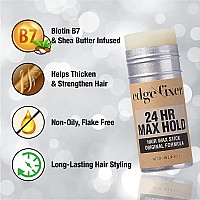 Red By Kiss Hair Wax Stick 24Hr Max Hold Edge Fixer Edge Control Pomade Nonsticky Nonoily Flake Free Hair Styling Wax 27 Oz