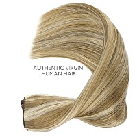 Wennalife Wire Hair Extensions Increase 50 Lifespan Real Human Hair 12 Inch 70G Ash Brown Highlighted Golden Blonde Remy Wire