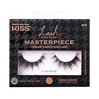 Kiss Lash Couture Masterpiece Fake Eyelashes Style 03 Avantgarde Oneofakind Luxe Lash Hand Woven Faux Mink Synthetic Fals