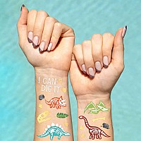 Xo Fetti Dinosaur Tattoos For Kids 36 Styles Dino Fossil Birthday Party Supplies Trex Party Favors Stegosaurus Decoratio