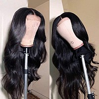 Iupin Body Wave Lace Front Wigs Human Hair For Black Women 44 Lace Closure Wigs Human Hair Pre Plucked With Baby Hair 150 Den