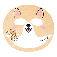 The Crme Shop Korean Skin Care Animal Face Mask Sheet 3 Pack Corgi