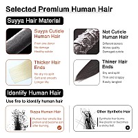 Suyya Tape In Hair Extensions Human Hair Ombre Darkest Brown To Platinum Blonde 20 Inch 50Gpack 20Pcs Straight Seamless Skin We